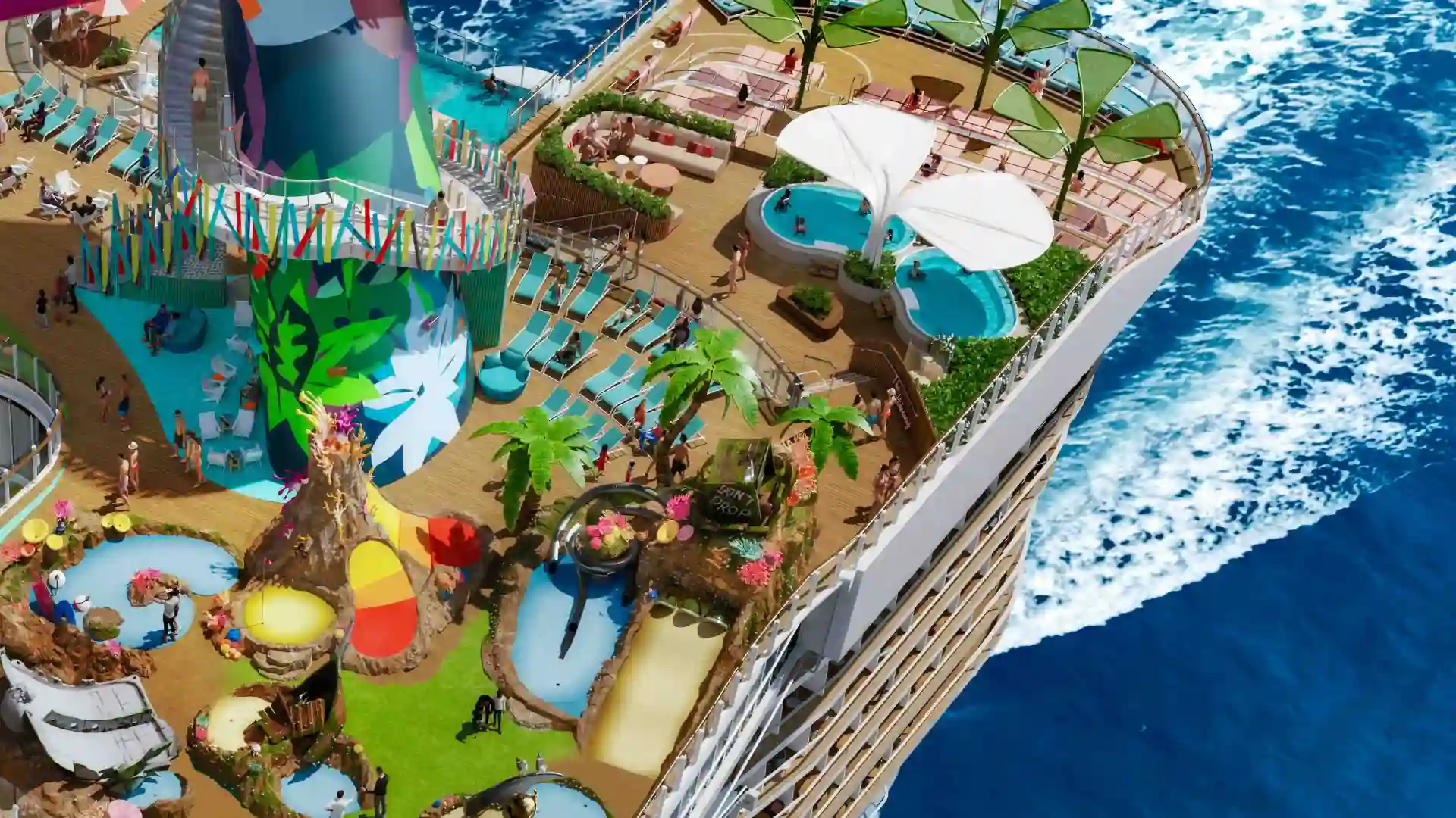 Relaxation Spaces on the Legend of the Seas