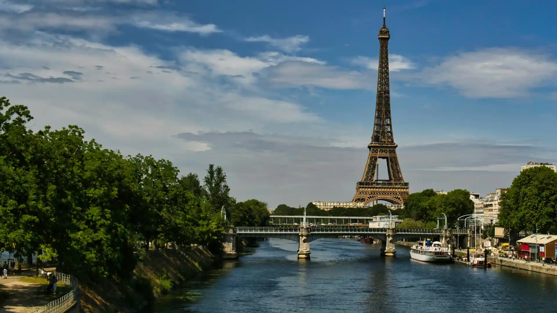 Eiffel Tower attraction on Europe Tour